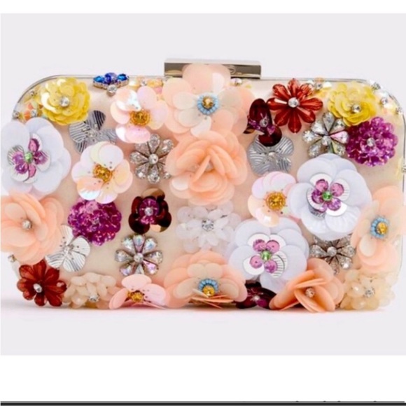 ALDO WEDDING DAY CLUTCH cross body bag like new! - Picture 1 of 16